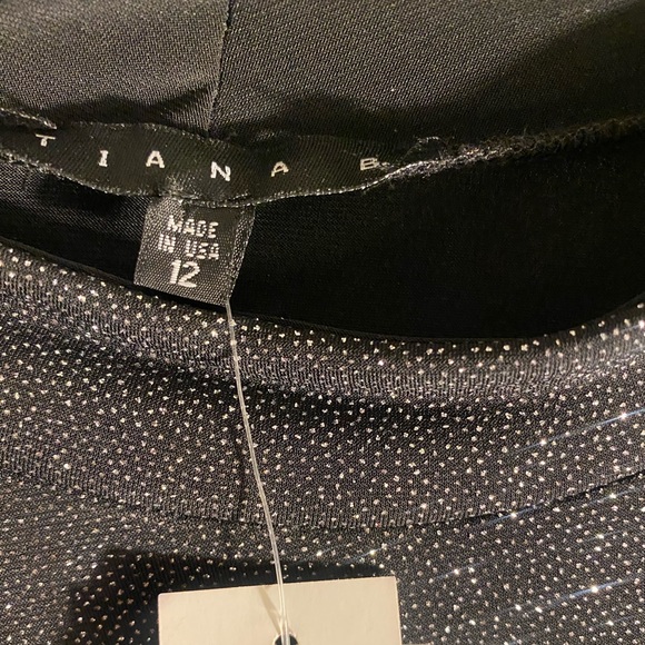 Tiana B Shimmer Glitter Swing Dress - Picture 4 of 5